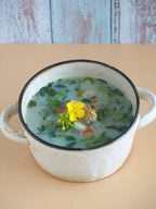 鍋で仕上げたスープごはん